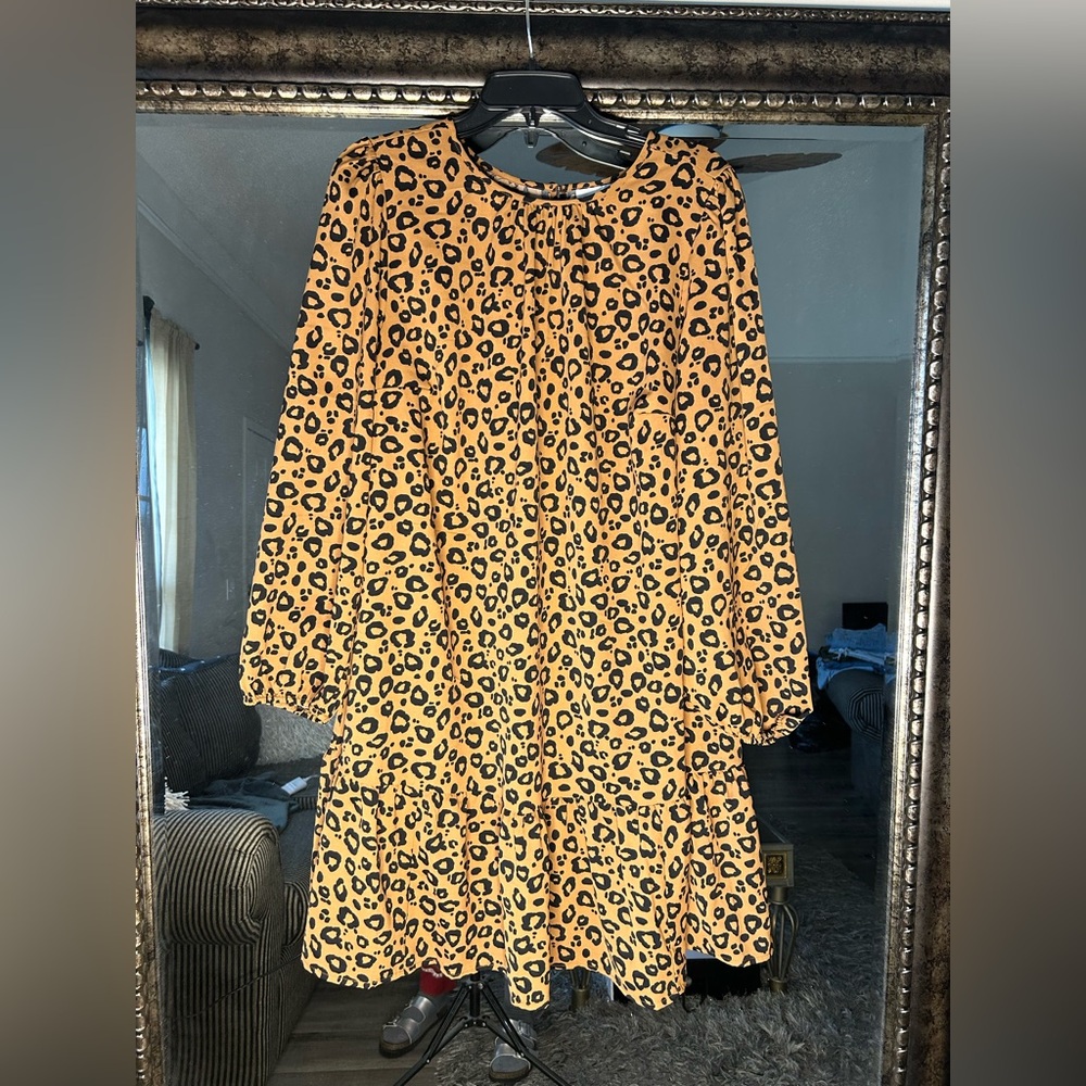 Ava & Viv Animal Print Dress